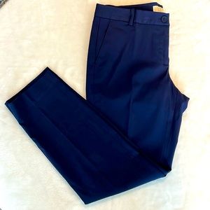 New MICHAEL MICHAEL KORS Miranda Skinny Leg Ankle-Length Pants in Navy Size 8